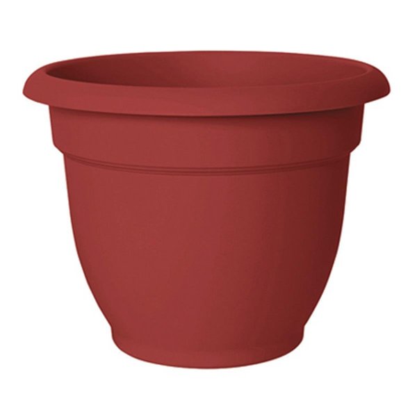 Bbq Innovations 6 in. Ariana Bell Shaped Planter, Burnt Red BB2484593